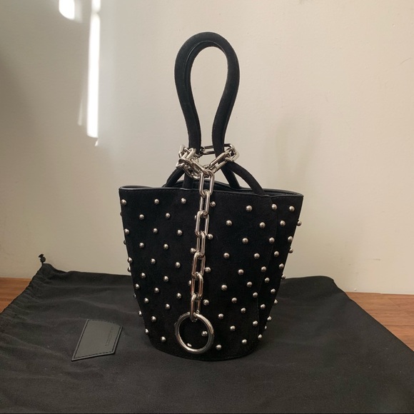 Alexander Wang Studded Mini Bucket Bag - Picture 10 of 16